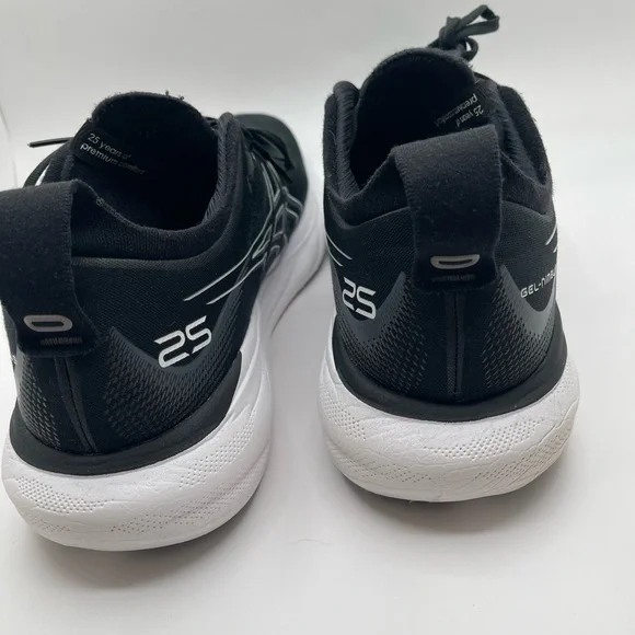 ASICS Men's Black Running Shoes Sz13 Wide - Picture 5 of 8